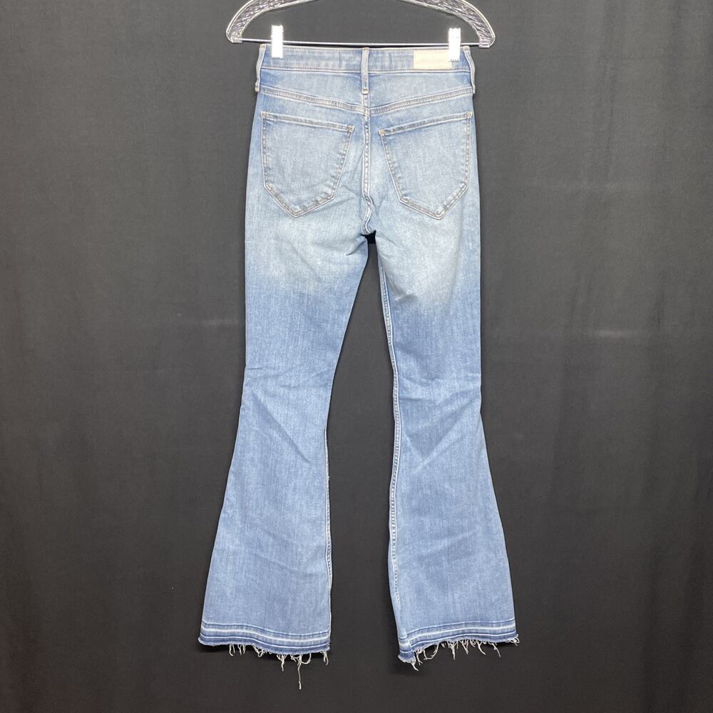 Hollister Jeans 3R Women 26 x 31 High Rise Flare Light Wash Retro Boho Festival - Picture 6 of 12